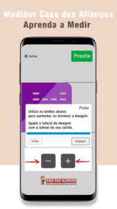 Medidor de Dedo Para Anel e Aliança