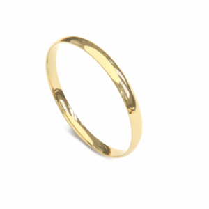 diferenca entre ouro 10k e ouro 18k Alianca de Casamento Tradicional Lisa em Ouro 10K AS1897