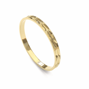 diferenca entre ouro 10k e ouro 18k Alianca de Casamento em Ouro 10K Detalhada AS1878