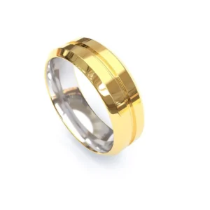 diferenca entre ouro 10k e ouro 18k Alianca de Ouro 18K com Estrutura de Prata AS1743