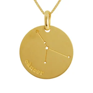 joias de signos Pingente em Ouro 18k Constelacao Signo Cancer PG21490