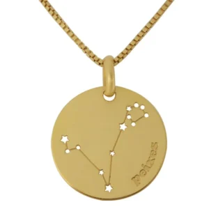 joias de signos Pingente em Ouro 18k Constelacao Signo Peixes PG21496