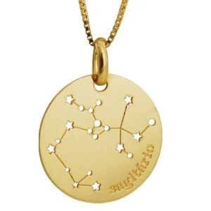 joias de signos Pingente em Ouro 18k Constelacao Signo Sagitario PG21497