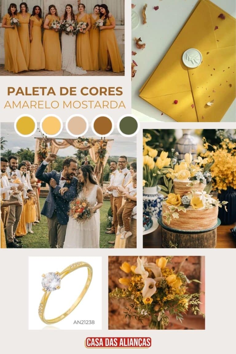 Paletas de cores para casamento: +15 ideias para 2026