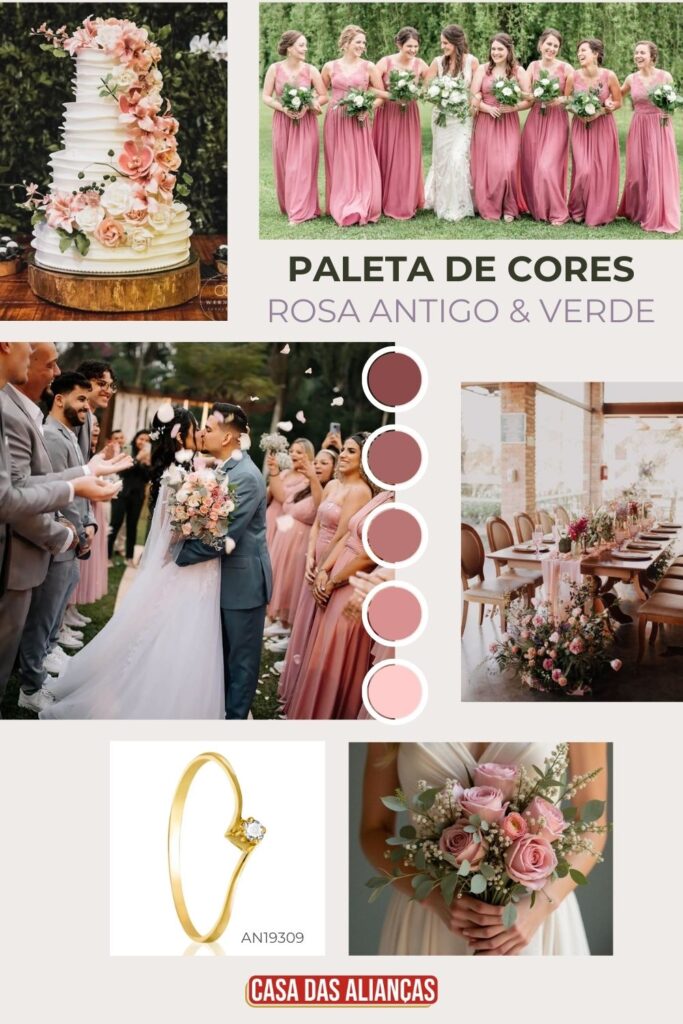 paletas de cores para casamento 14