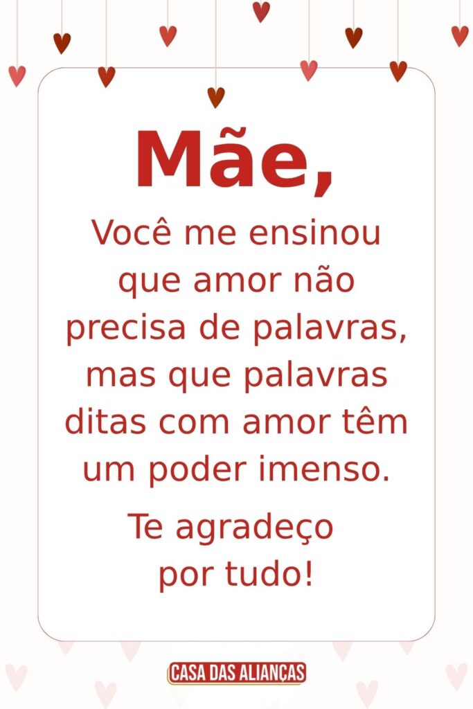 Mensagem de Dia das Mães Mensagem de Dia das Mães