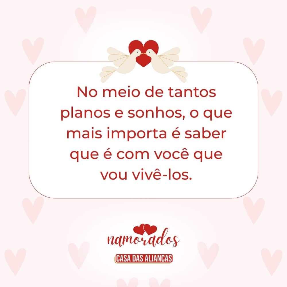 Mensagem de dia dos namorados