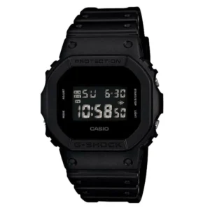 relogio a prova d agua ou relogio resistente a agua casa das aliancas Relogio Masculino G Shock Casio Preto DW 5600BB 1DR