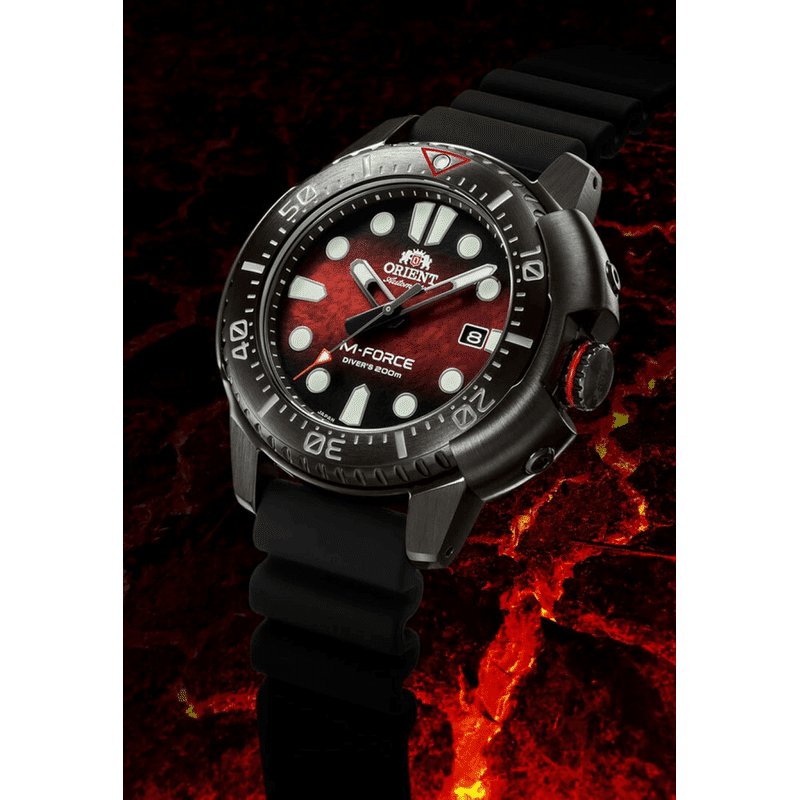 mensagem para o dia dos pais Relogio Masculino Automatico Orient Preto M Force RA AC0L09R00B W1PX EL 2