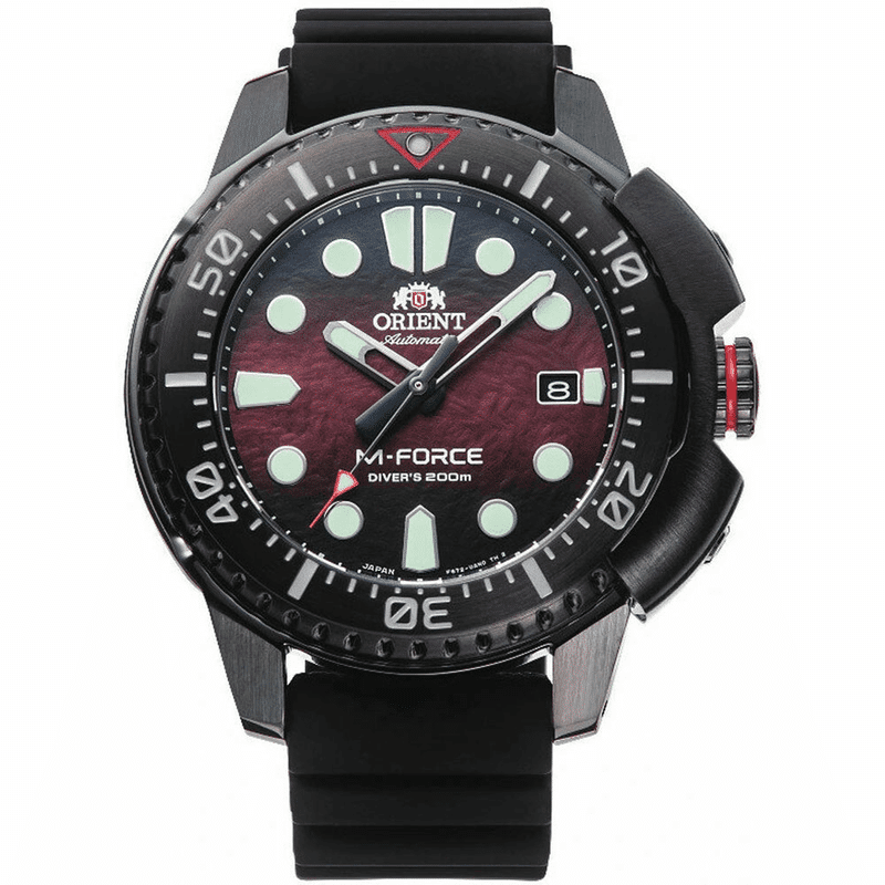 mensagem para o dia dos pais Relogio Masculino Automatico Orient Preto M Force RA AC0L09R00B W1PX EL