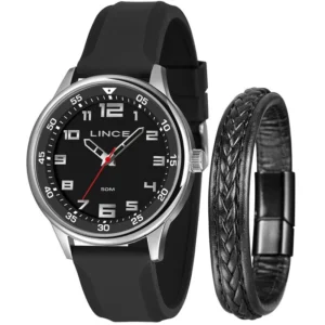 mensagem para o dia dos pais Relogio Masculino Lince Prata MRPM001L46 K0BHP2PX