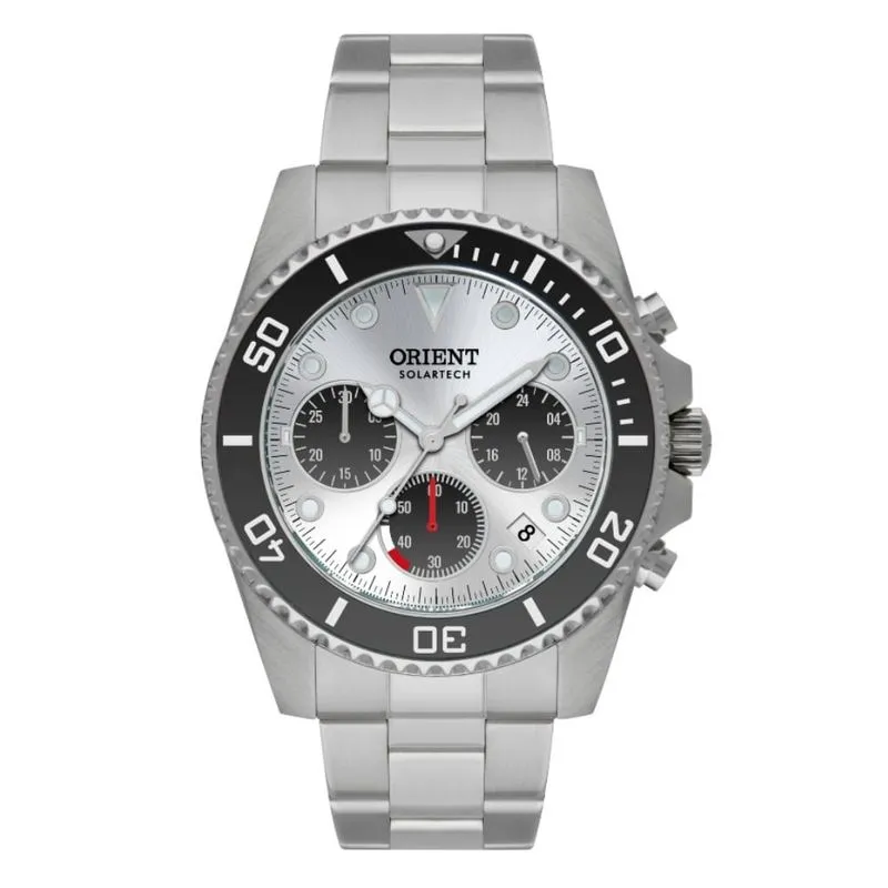 presente para o pai Relogio Masculino Solartech Orient MBSSC271 B1SX