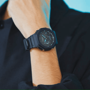 presentes para o dia dos pais Relogio Masculino G Shock Carbon Core Guard Casio Preto GA 2100 1A2DR 3