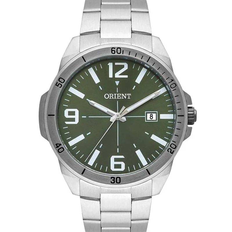 presentes para o dia dos pais casa das aliancas Relogio Masculino Sport Orient Prata MBSS1394 E2SX