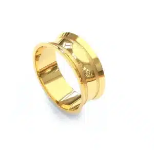 tamanho para alianca de ouro fina ou grossa AS0688