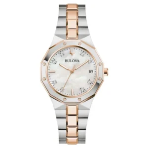 Cor laranja em 2025 Relogio Feminino Bulova Classic Prestige Prata Rose 98P235N 1