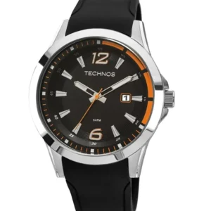 Cor laranja em 2025 Relogio Masculino Racer Technos Prata 2115KQB 8L 1