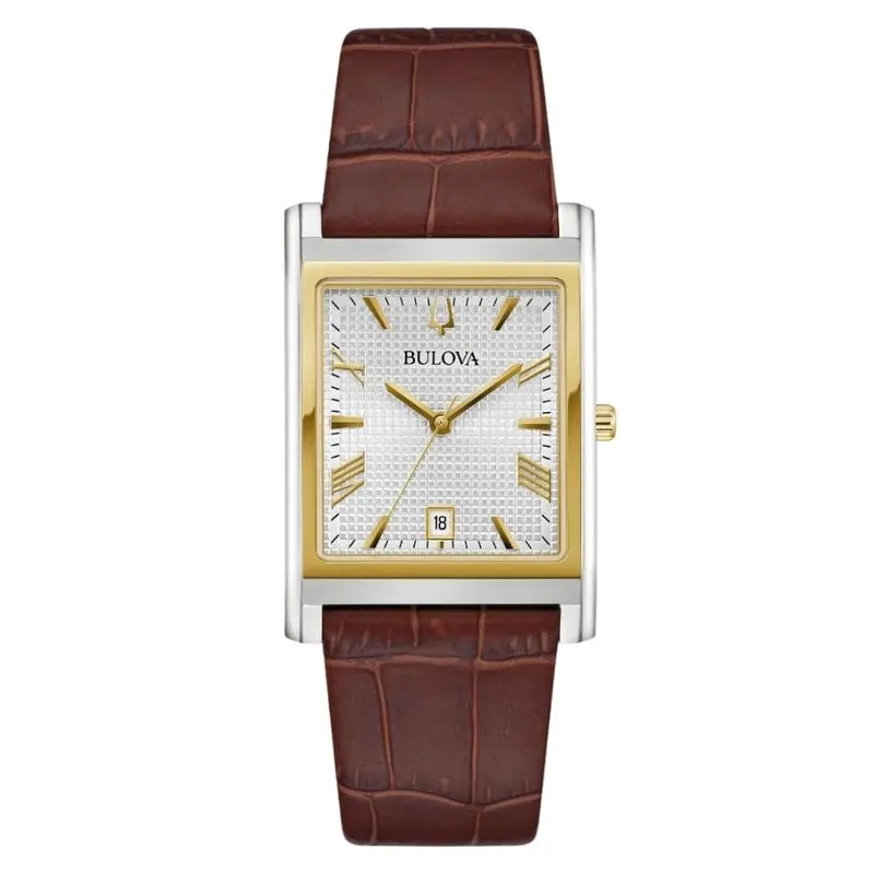 presente para cada tipo de pai Relogio Bulova Sutton Classic Prata 98B430