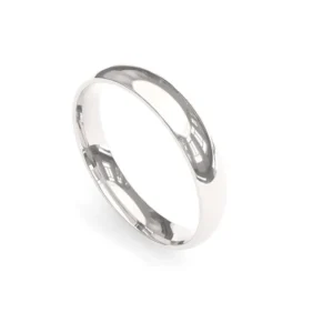 lado certo de usar a alianca de namoro Alianca de Prata Compromisso Anatomica Lisa AS0059