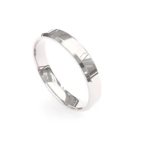 lado certo de usar a alianca de namoro Alianca de Prata Namoro Liso AS0130