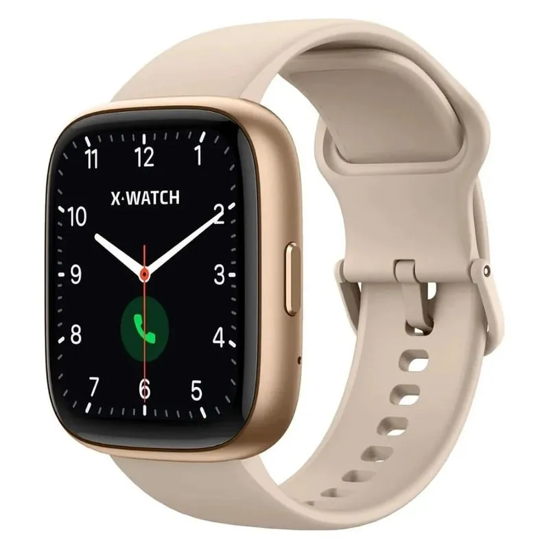 relogios masculinos Unissex Smartwatch X Watch Dourado XSWUQPI003A