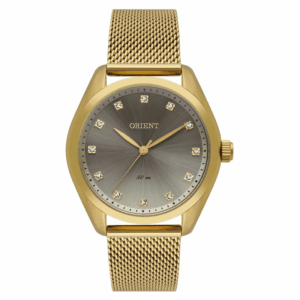 Relogio Feminino Eternal Orient Dourado FGSS0212 C1KX