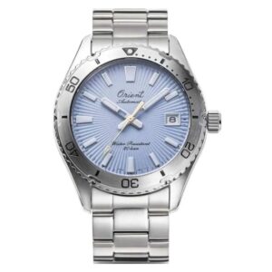 relogio azul celeste Relogio Orient Mako 40 75th Anniversary Automatico Limited Edition RA AC0Q12L30B Azul1