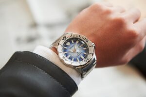 relogio azul celeste Relogio Seiko Prospex Masculino Prata SRPG57B1 A1SX2 2