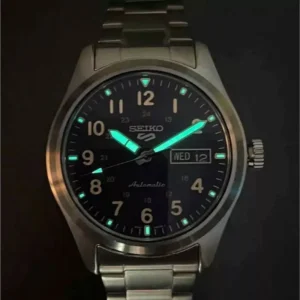 relogios automaticos Seiko 5 Sports Black Steel Preto Automatic SRPG27K1 2