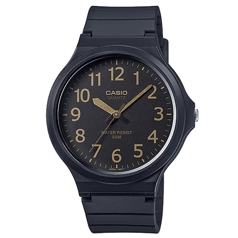relogios casio Relogio Masculino Standard Casio Preto MW 240 1B2VDF SC