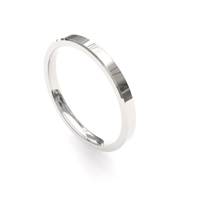 Black Friday de alianças: como escolher o modelo de aliança perfeito? 18 black friday de aliancas Alianca de Prata Reta com Chanfrado AS2055