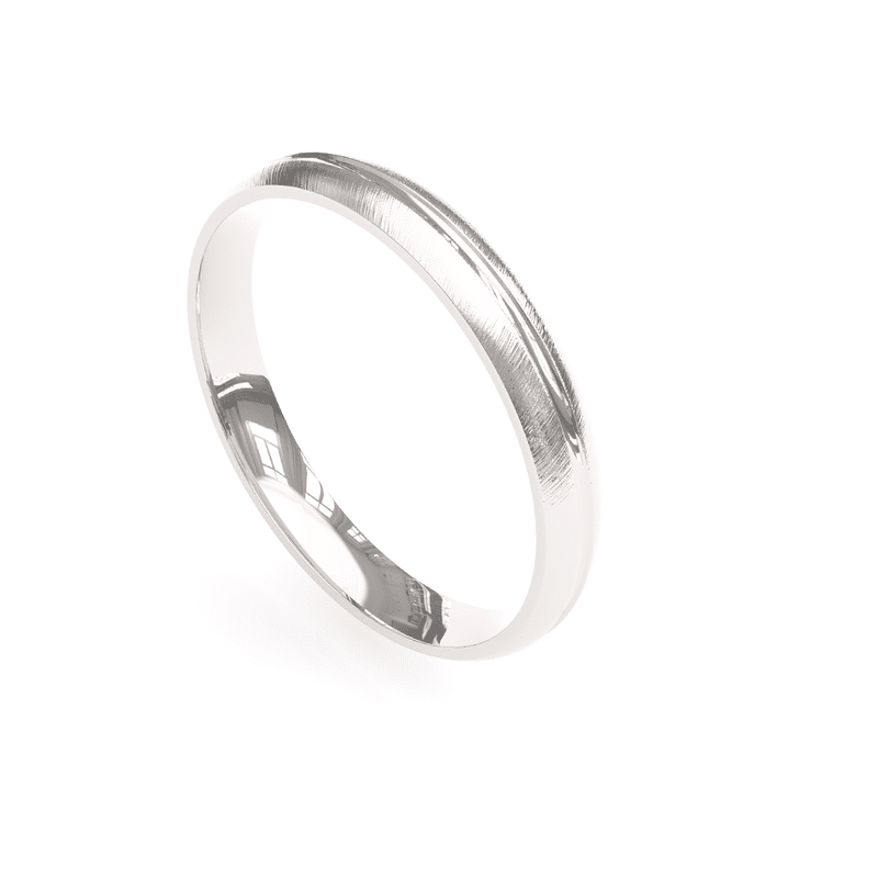 Black Friday de alianças: como escolher o modelo de aliança perfeito? 9 black friday de aliancas Alianca de Prata com Friso Central Trabalhado Acetinado AS1955