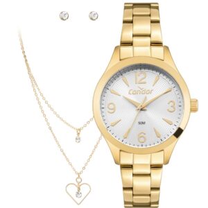 colecao bailarina casa das aliancas condor relogio colar e brincos 4