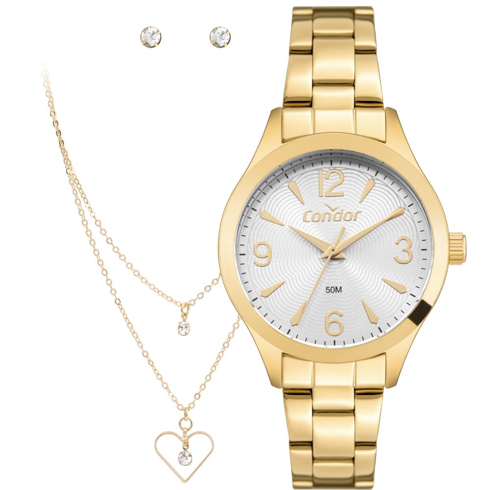 Coleção Bailarina Condor x Casa das Alianças: relógio, colar, brinco e caixa de música Coleção Bailarina Condor x Casa das Alianças: relógio, colar, brinco e caixa de música