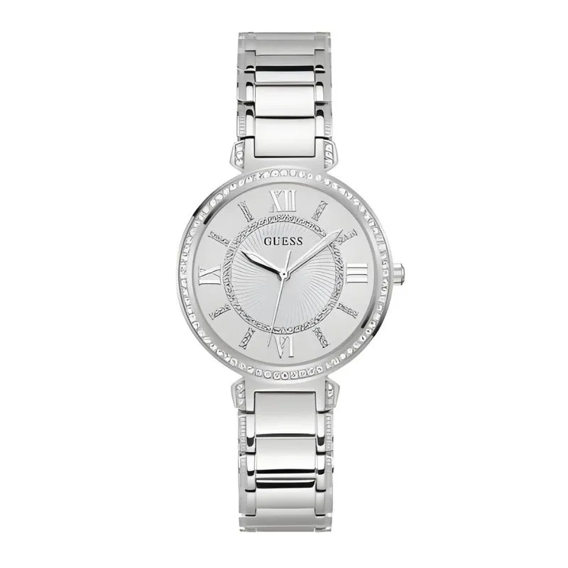 presentes de natal na black friday Relogio Feminino Classic Guess Prata GW0588L2 1