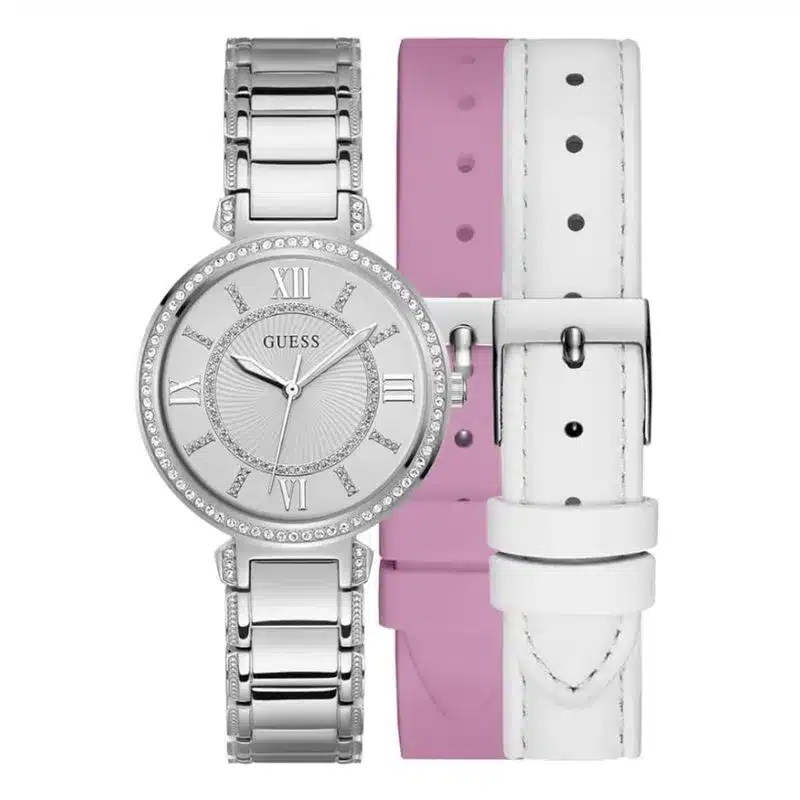 presentes de natal na black friday Relogio Feminino Classic Guess Prata GW0588L2