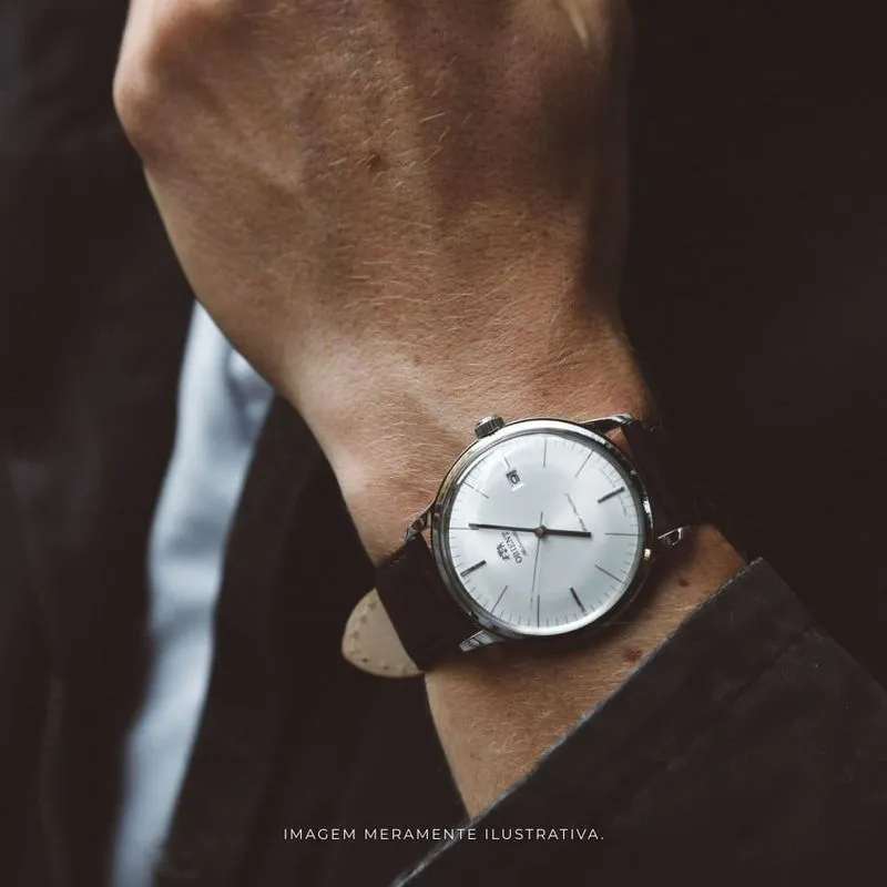 cor do ano pantone 2026 cloud dancer Relogio Masculino Orient Bambino Automatico TAC0000EW0 Branco 2