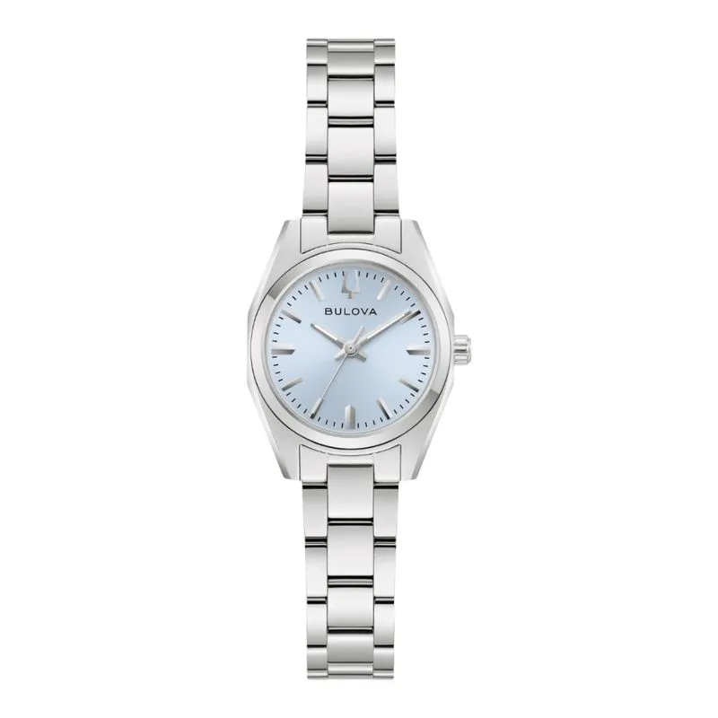 Relógios para começar o ano com estilo: Modelos Atemporais para 2026 2 relogios para comecar o ano Relogio Feminino Bulova Classic Surveyor Analogico 96L345 Azul Claro