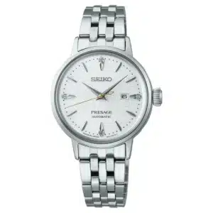 Como combinar relogio feminino com joias Relogio Feminino Presage Cocktail Time Hot Buttered Rum SRE017J1 Prateado