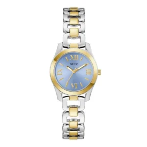Relogio Feminino Guess Elos Quadrados GW0927L3 Azul