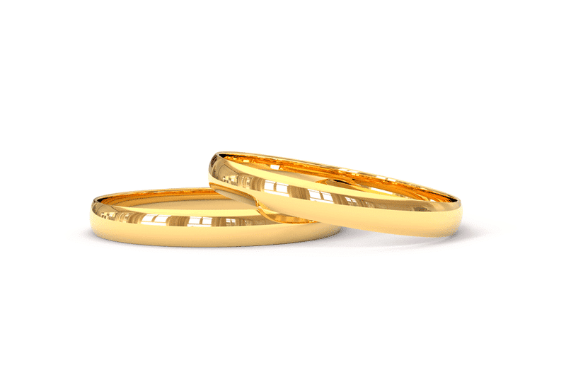 Aliança de Ouro Amarelo Aliança de Ouro Amarelo