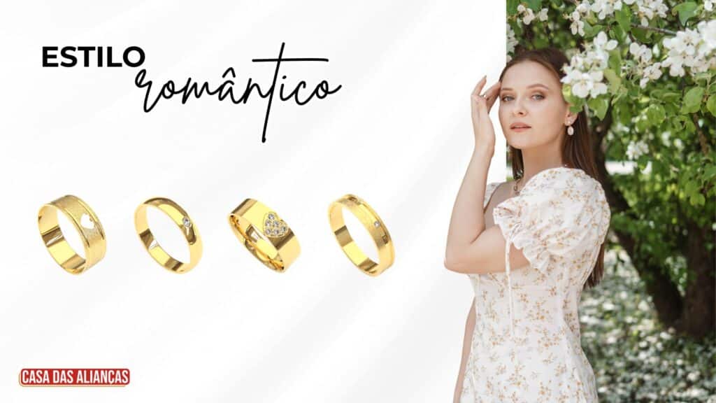 Estilos de Alianças de Casamento Estilos de Alianças de Casamento