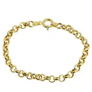 Pulseira em Ouro 18K Malha Elo Portugues 18 cm PS20266