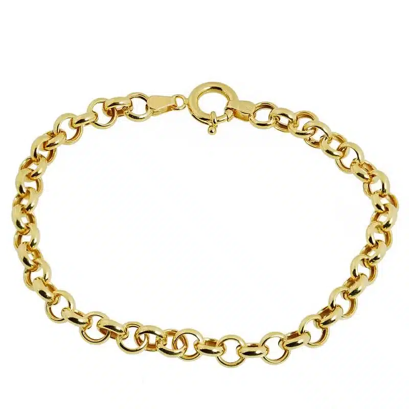 O Diabo Veste Prada 2: As Joias e Relógios que Estão Dominando a Moda em 2026 20 Pulseira em Ouro 18K Malha Elo Portugues 18 cm PS20266