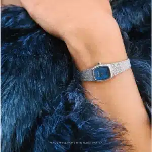 Relogio Feminino Bulova Classic Analogico 96L343 Azul 1