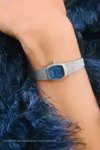 Relogio Feminino Bulova Classic Analogico 96L343 Azul 1 edited