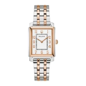 Relogio Feminino Bulova Classic Sutton Analogico 98L328 Prata