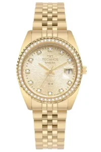 Relogio Feminino Riviera Technos Dourado 2117LFK 1D edited