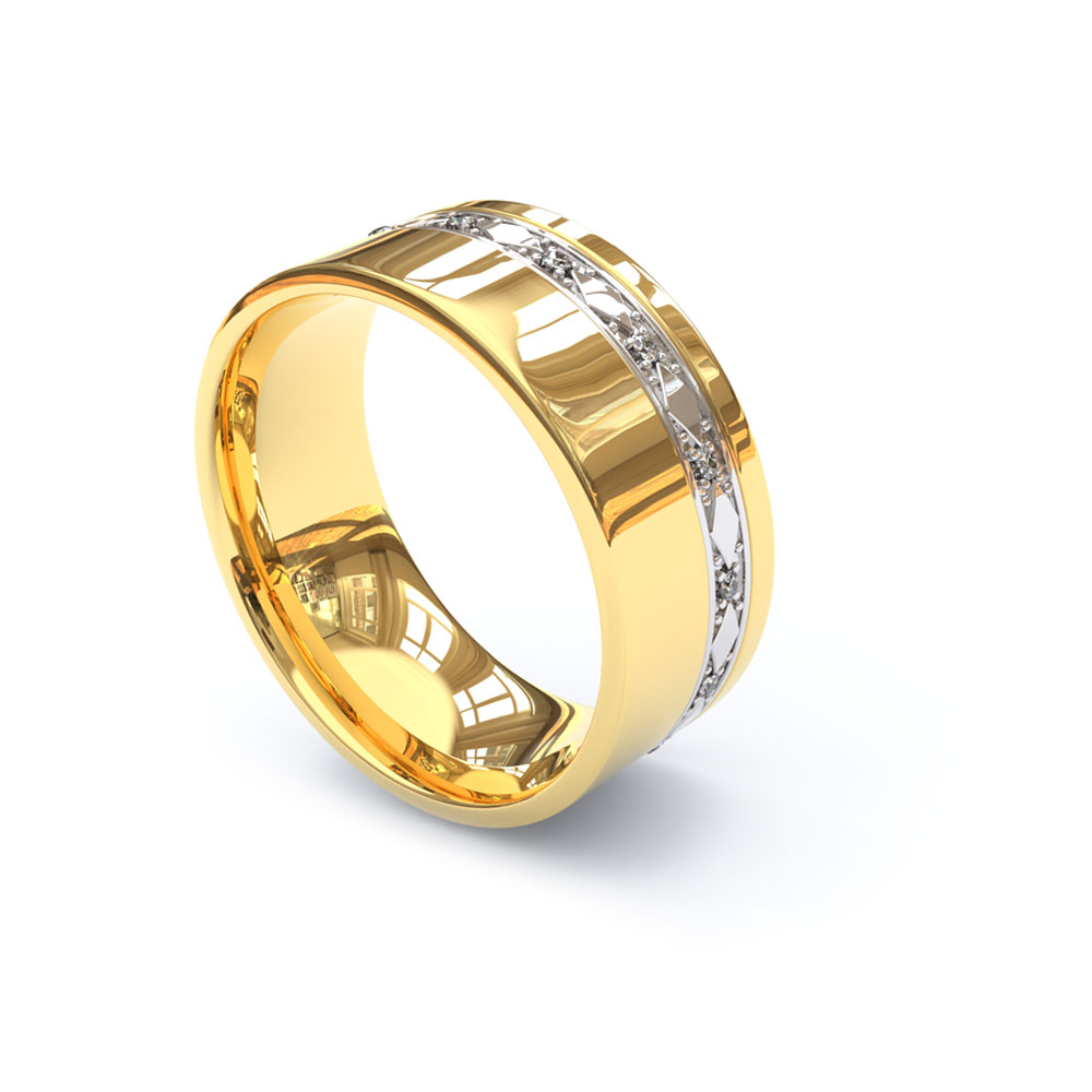 Alianças Saturno: o anel giratório inspirado em Saturno que também funciona como anel antiestresse 11 Alianças Saturno