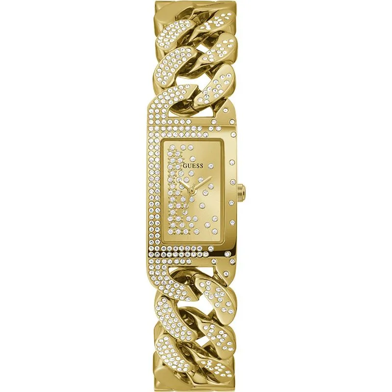 Relógio Feminino Dourado com Joias: Elegância e Sofisticação em Cada Detalhe 12 relogio feminino dourado com joias Relogio Feminino Analogico Dourado Guess GW0298L2